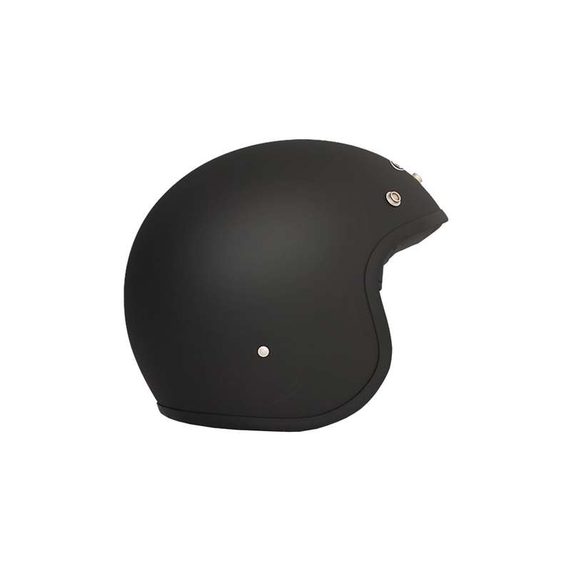 DMD Helm Vintage Schwarz Matt