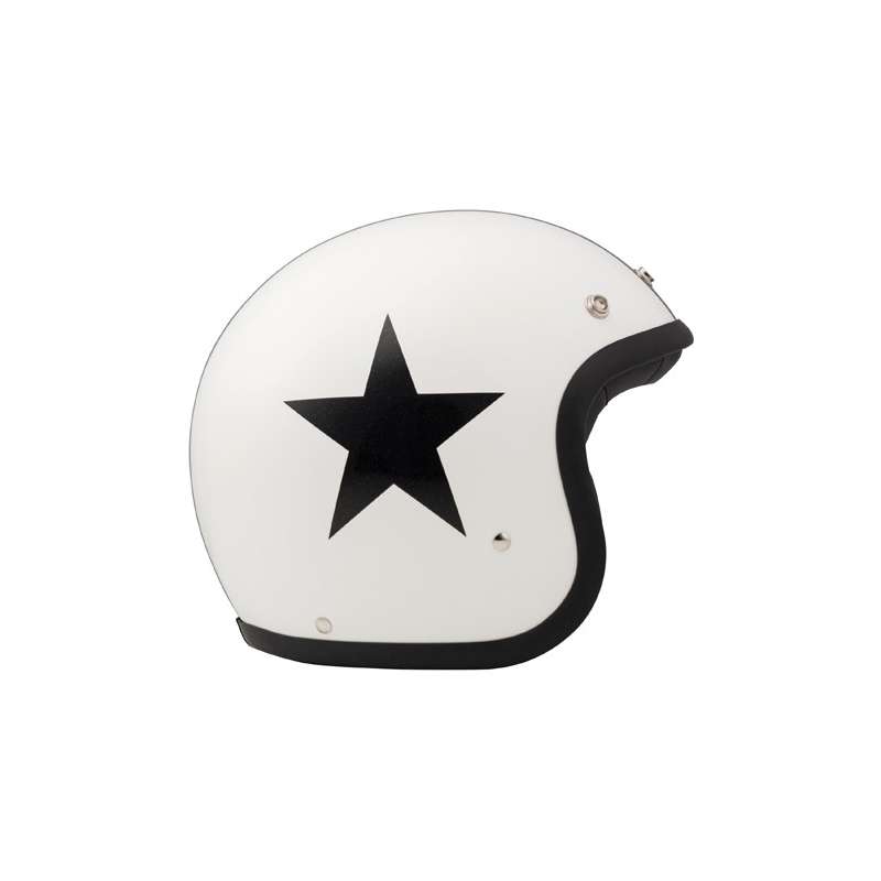 DMD Helm Vintage Star Weiss