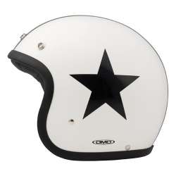 DMD Helm Vintage Star Weiss