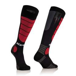 Acerbis Chaussettes Mx Impact Enfants Noir-Rouge