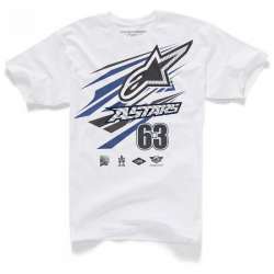 T-Shirt Alpinestars SUPERPRO - Blanc