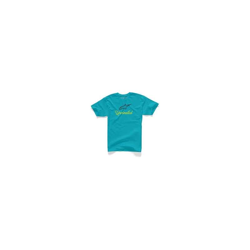 T-Shirt Alpinestars UNRIVALED - Bleu