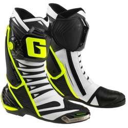 GAERNE BOTTES GP1 EVO - NOIR / BLANC / JAUNE