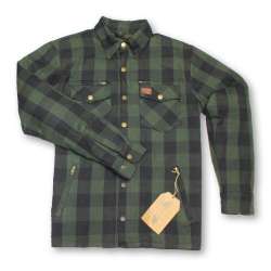 MOTO ELEVEN SHIRT 2 HOMMES - VERT / NOIR