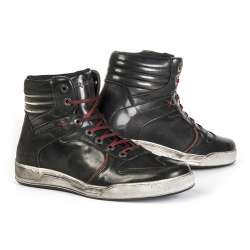 STYLMARTIN SNEAKER IRON - CUIR GRAFFITI NOIR