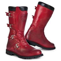 STYLMARTIN BOTTES CONTINENTAL - ROUGE