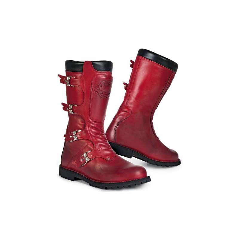 STYLMARTIN BOTTES CONTINENTAL - ROUGE