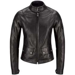 BELSTAFF CALTHORPE VESTE DAMES - LEATHER / NOIR