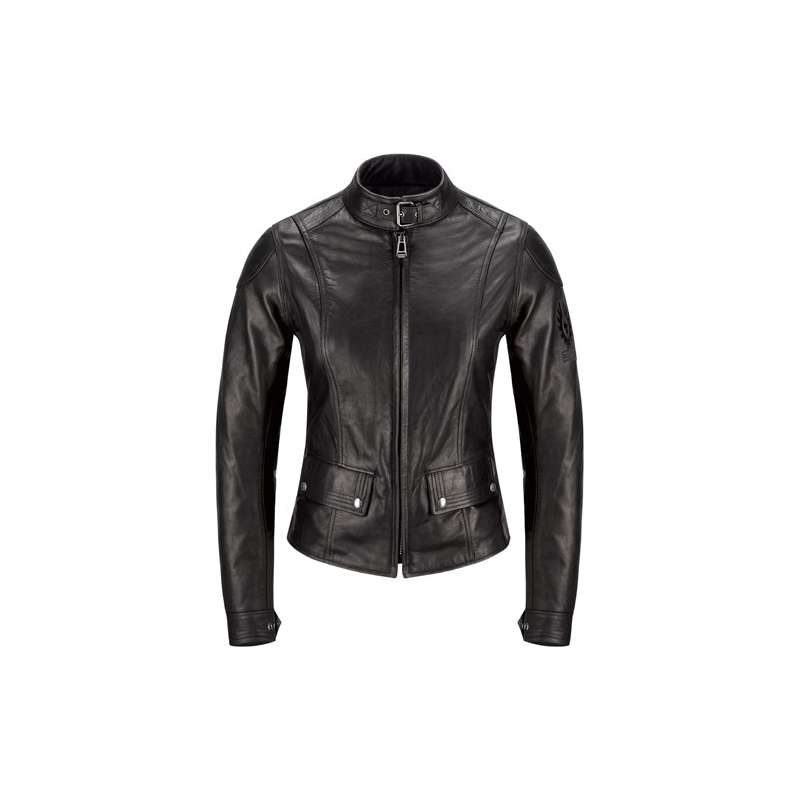 BELSTAFF CALTHORPE VESTE DAMES - LEATHER / NOIR