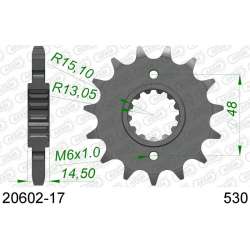 DC AFAM Ritzel -530 mit 17 Zähnen