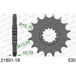 DC AFAM Ritzel -530 mit 18 Zähnen