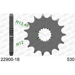 DC AFAM Ritzel -530 mit 18 Zähnen