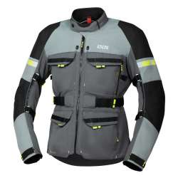 IXS Veste Tour Adventure-GTX gris-argent-noir