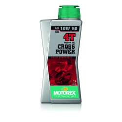 Motorex Huile moteur CROSS POWER 4T SAE 10W/50 MA2