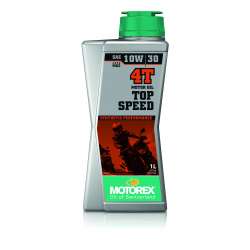 Motorex Huile moteur TOP SPEED 4T SAE 10W/30 MA2