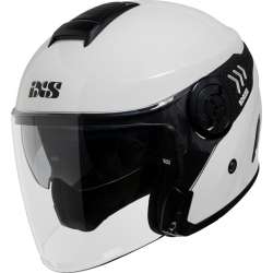 Casque Jet iXS100 1.0 blanche brillant