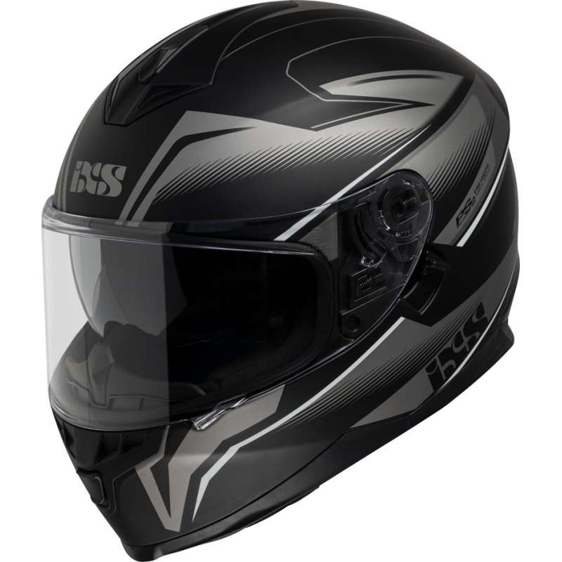 Casque intégral iXS1100 2.3 noir mat-gris