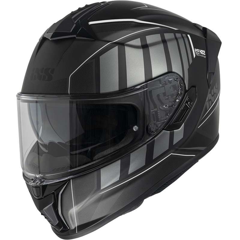 Integralhelm iXS422 FG 2.1 schwarz matt-grau