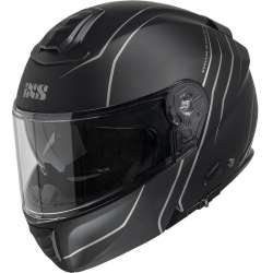 Klapphelm iXS460 FG 2.0 schwarz matt-grau