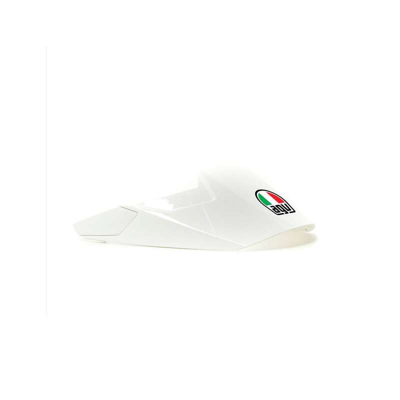 Toit casque AGV court blanc