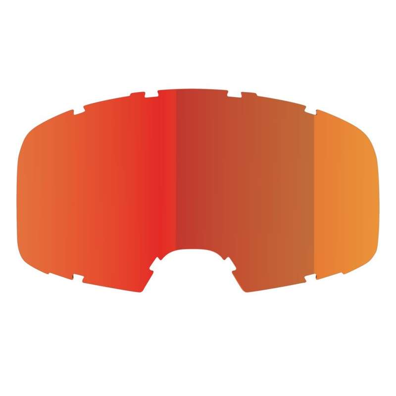 iXS single mirror lens (smoke) crimson one-size, rouge-orangerouge-orange