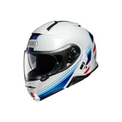 Shoei Klapphelm Neotec II Separator TC-10 weiss-blau-rot