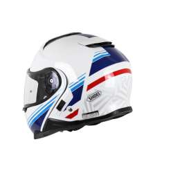 Shoei Klapphelm Neotec II Separator TC-10 weiss-blau-rot