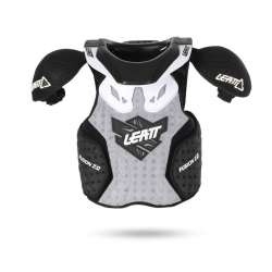 Leatt Fusion Vest 2.0 Junior blanc-noir