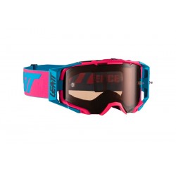 Lunettes Leatt Velocity 6.5 pink-cyan rose miroir, rose-bleu