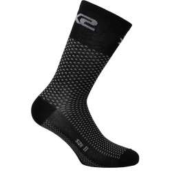 SIXS Chaussettes courtes SHORT LOGO noir