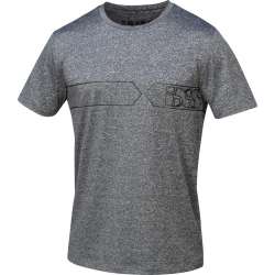 iXS Team T-Shirt fonction gris-noir