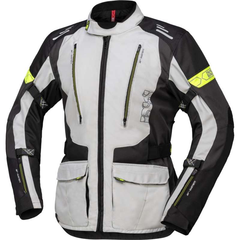 iXS Tour veste Lorin-ST gris-noir-jaune néon
