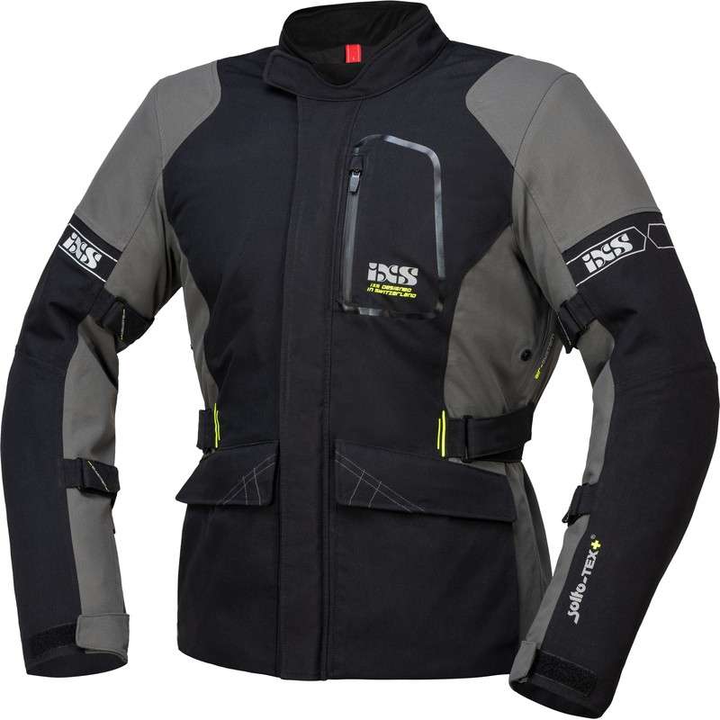 iXS Tour veste Laminat-ST-Plus noir-gris