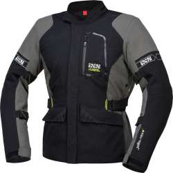 iXS Tour femmes veste Laminat-ST-Plus noir-gris