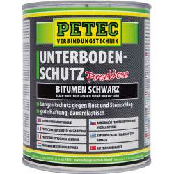 PETEC Unterbodenschutz Bitumen 1kg