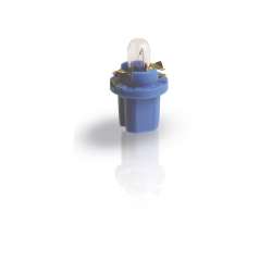 Philips ampoule BAX8.5d/1.5 12V/1.2W bleu