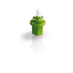 Philips ampoule BAX8.5d 12V/2W vert