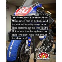 Moto Master Bremsscheibe HALO Racing T-Floater (ohne Homologation)
