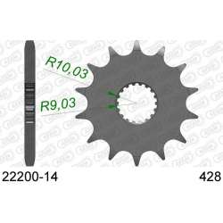 DC AFAM Pignon 428 avec 14 dents