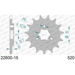 DC AFAM Pignon 520 avec 15 dents
