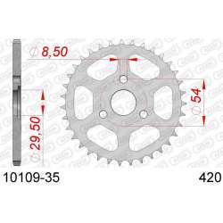 DC AFAM Couronne Inox 420 (35 dents)