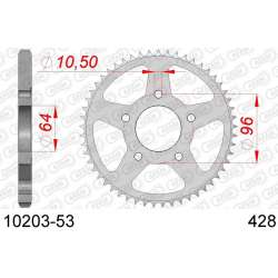 DC AFAM Couronne Inox 428 (53 dents)
