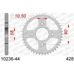 DC AFAM Couronne Inox 428 (44 dents)