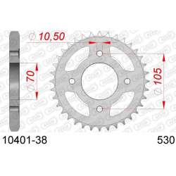 DC AFAM Couronne Inox 530 (38 dents)