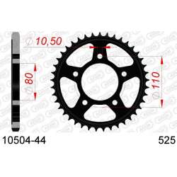 DC AFAM Couronne Inox 525 (44 dents)