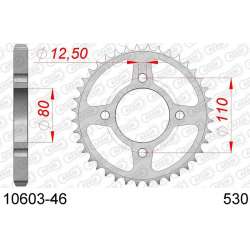 DC AFAM Couronne Inox 530 (46 dents)