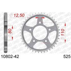 DC AFAM Couronne Inox 525 (42 dents)