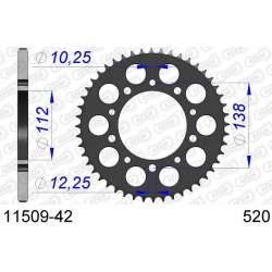 DC AFAM Couronne Aluminium 520 (42 dents)