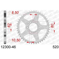 DC AFAM Couronne Inox 520 (46 dents)