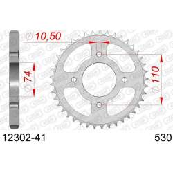DC AFAM Couronne Inox 530 (41 dents)